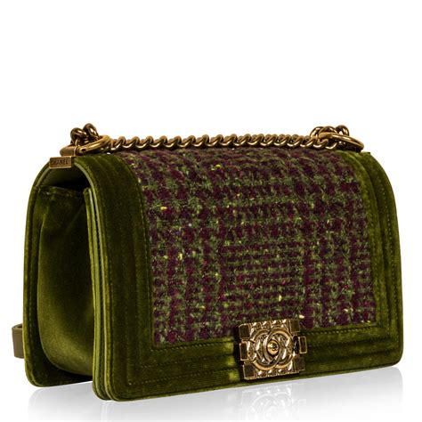 chanel boy velvet bag|velvet chanel handbags for women.